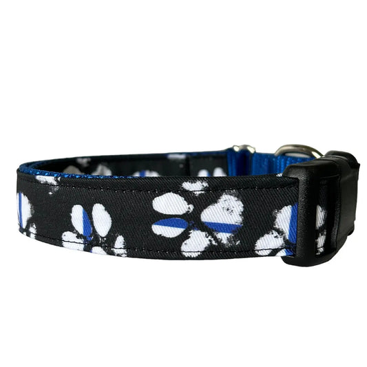 Thin Blue Line Dog Collar