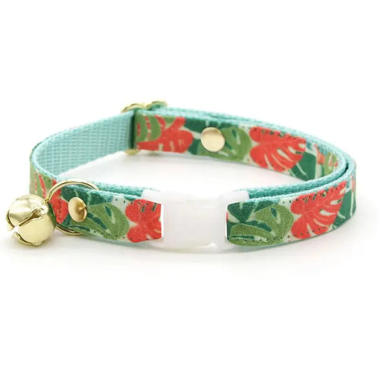 Monstera Cat Collar