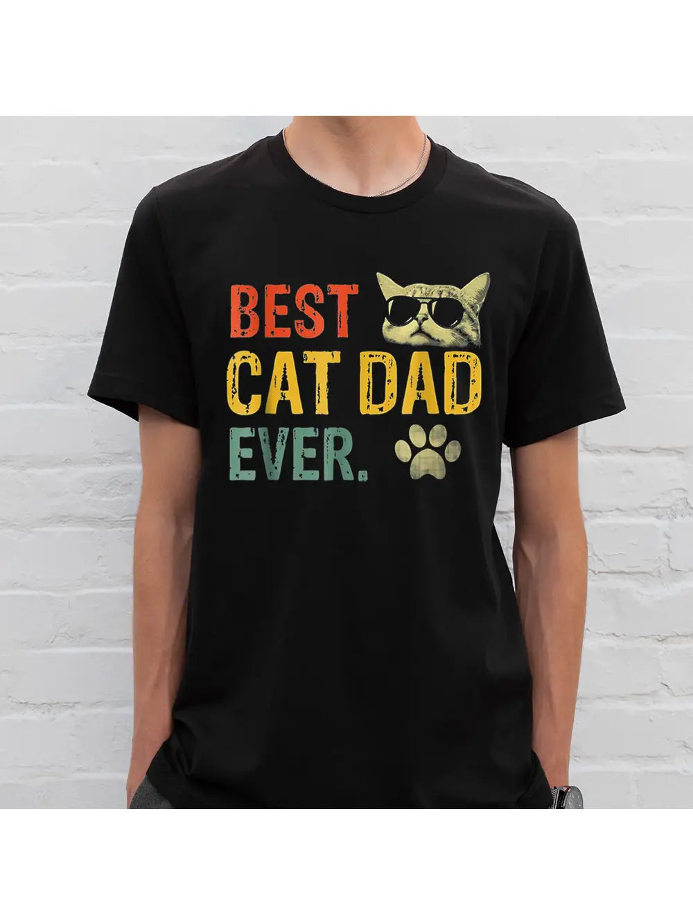 Best Cat Dad Tee